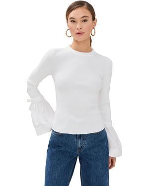 Jonathan Simkhai Agata Top - White