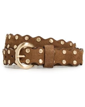 Madewell Studded Scalloped Belt - Multicolor