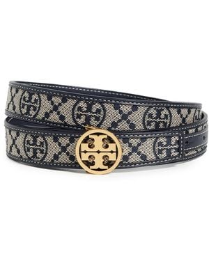 Tory Burch T Monogram Miller Belt 1 - Black