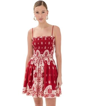 Alix Of Bohemia Merida Bandana Dress - Red