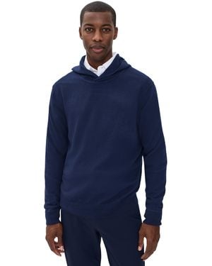Ralph Lauren Washable Cashmere Sweater Hoodie - Blue