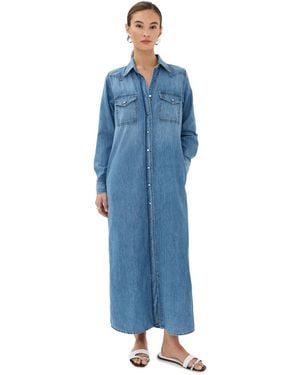 Twp Cowboy Maxi Dress - Blue