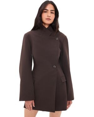 SIR. Astrine Tailored Mini Dress - Brown