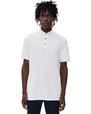 Greyson Wolf Polo - White
