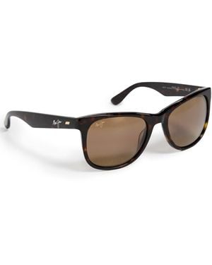 Maui Jim Kikonia Xl Sunglasses - Black