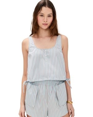Hevron Chloe Top - White