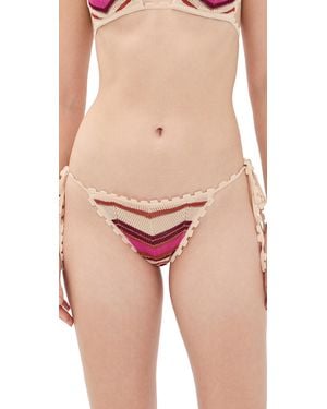 Devon Windsor Alma Bikini Bottoms - Pink