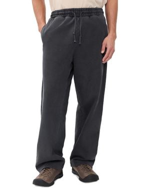 Alpha Industries Washed Essential Relaxed Fit Sweatpants - Black