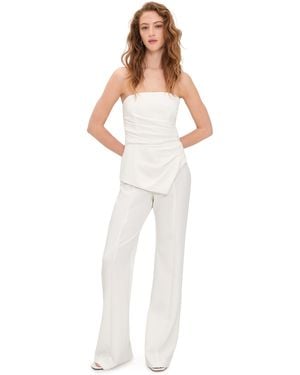 Black Halo Rockie Jumpsuit - White