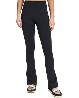 Splits59 Raquel High Waist Supplex Flared Legging, 32" - Black