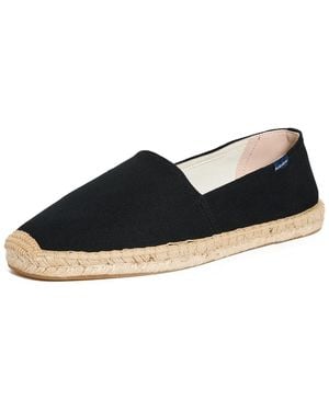 Soludos Dali Slip On Espadrilles - Black