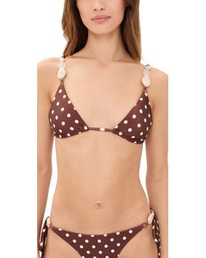 Palmacea Kuna Bikini Top - Black