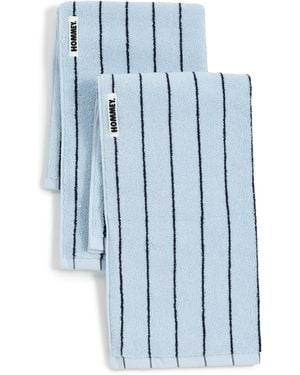 Homeys Hand Towel 2 Pack - Blue