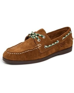 Loeffler Randall Franco Boat Shoes - Brown