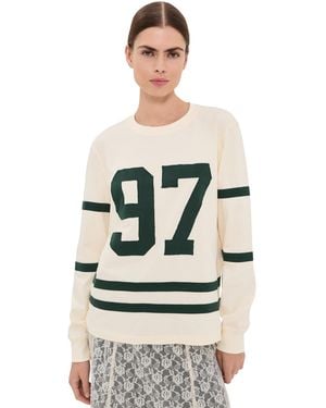 Tanner Fletcher Flynn "97" Varsity Long Sleeve Tee - Black