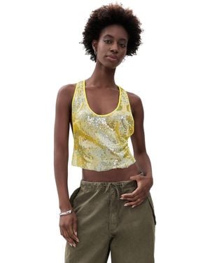Lioness Bare Sequin Cami - Black