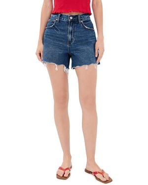 DAZE Crossroads Loose Denim Shorts - Blue
