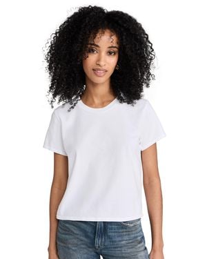 PERFECTWHITETEE Springsteen Supima Cotton Baby Tee - White