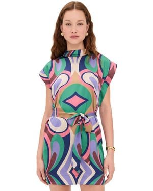 MISA Los Angles Cyrene Dress - Multicolour