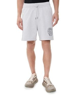 CASABLANCA Eveil Ancestral Applique Classic Shorts - White