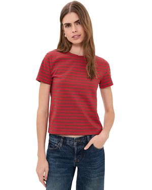 Lioness Bloom Baby Tee - Red