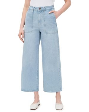 La Ligne The Patch Pocket Izzie Jeans - Blue