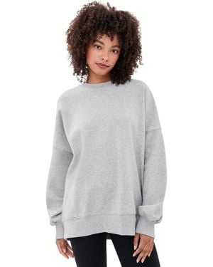 Beyond Yoga Luxefleece Crew Neck Sweatshirt - White