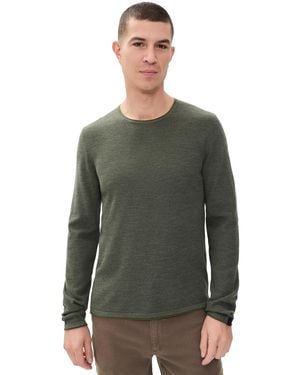 Rag & Bone Brooks Merino Crew Sweater - Green