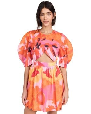 De Loreta Candelaria Dress - Red