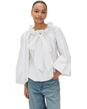 Caroline Constas Adeline Top - White