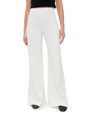 Ripley Rader Ponte Knit Wide Leg Pants - White