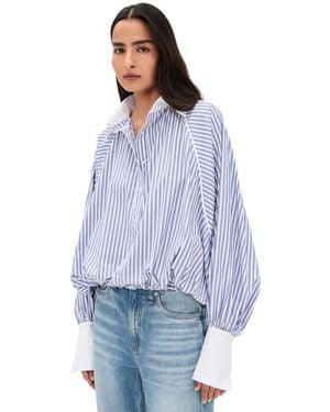 Fe Noel Lyte Poet Shirt - Blue