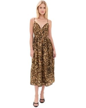 Cara Cara Miro Midi Dress - Natural