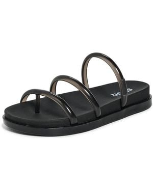 SCHUTZ SHOES Polly Sporty Jelly Sandals - Black