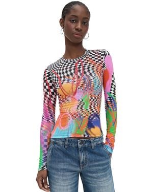 BruceGlen Knit Top - Red