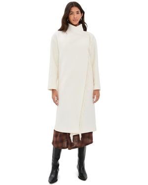 IRO Ricky Overcoat - White