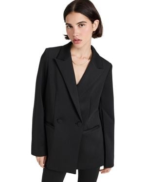 GOOD AMERICAN Scuba Blazer 2.0 - Black