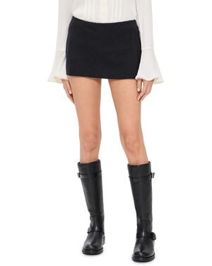 Free People My Little Micro Mini Skirt - Black