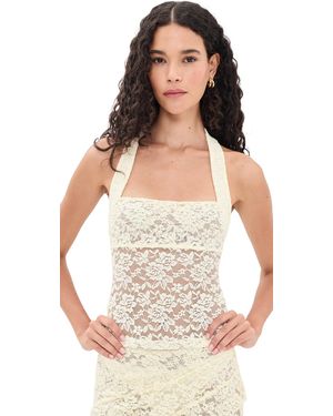 Lioness Palisades Halter Top - White