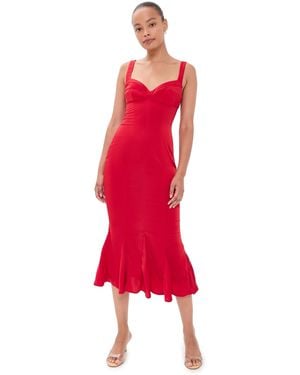 GUIZIO Amelie Bra Dress - Red