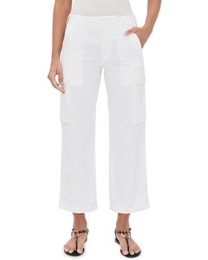 Nili Lotan Leofred Cargo Pants - White