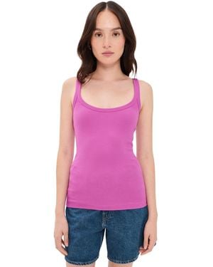 Alex Mill 365 Ribbed Tank - Pink