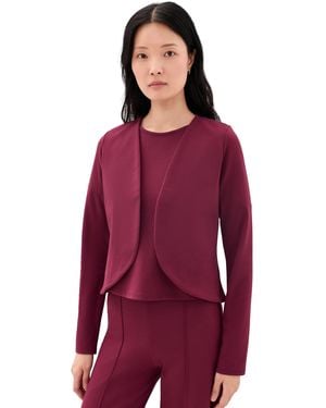 Ripley Rader Ponte Knit Bolero - Red