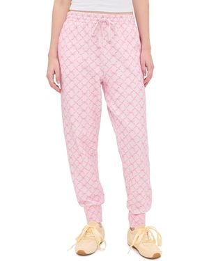 LoveShackFancy Lolana Sweatpants - Pink