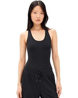 Splits59 Suki Airweight Thong Bodysuit - Black