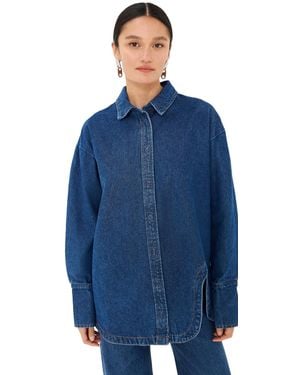 Lioness Off Duty Denim Shirt - Blue