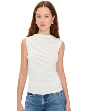 Anine Bing Lucia Top - White