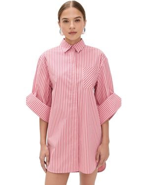 STAUD Nico Dress - Pink