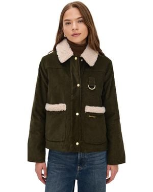 Barbour Tabitha Casual Corduroy Jacket - Black