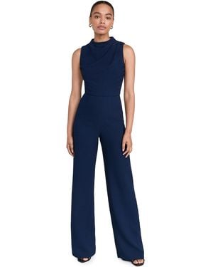 Black Halo Corrine Jumpsuit - Blue
